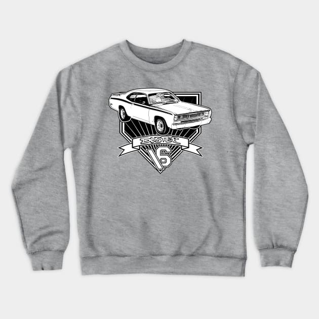 Duster Slant 6 Crewneck Sweatshirt by CoolCarVideos